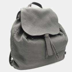 Bottega Veneta Grey Leather backpack