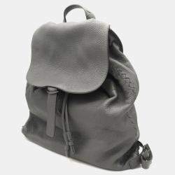 Bottega Veneta Grey Leather backpack