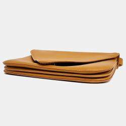 Pre Owned Bottega Veneta Orange Leather Mount Shoulder Bag