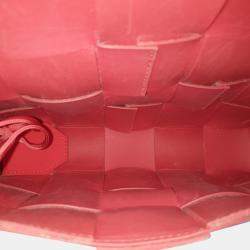 Bottega Veneta Pink Rubber Cassette Shoulder Bag