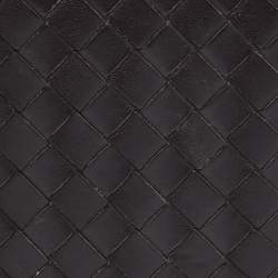 Pre Owned Bottega Veneta Brown Intrecciato Leather Business Card Case