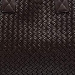 مملوكة مسبقًا Bottega Veneta Brown Intrecciato Leather Limited Edition 337/500 Cabat Tote