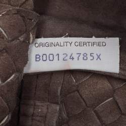 Pre Owned Bottega Veneta Cream Intrecciato Leather Vivo Cervo Satchel