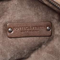 Bottega Veneta Brown Ombre Leather Brera Bowler Bag