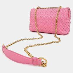 Pre Owned Bottega Veneta Olympia shoulder bag