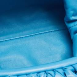 Pre Owned حقيبة بوتيغا فينيتا ميني ذا باوتش جلد بورديغ