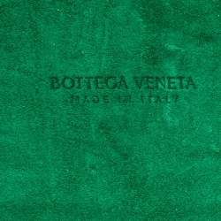 Bottega Veneta Green Intrecciato Leather Medium Arco Tote