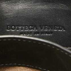 Bottega Veneta Black Leather Small Piazza Top handle Bag