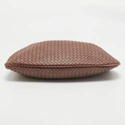 Pre Owned Bottega Veneta Old Rose Intrecciato Leather Veneta Hobo