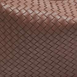 Pre Owned Bottega Veneta Old Rose Intrecciato Leather Veneta Hobo