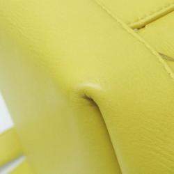 Bottega Veneta Yellow Intrecciato Leather Backpack