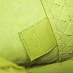 Bottega Veneta Yellow Intrecciato Leather Backpack
