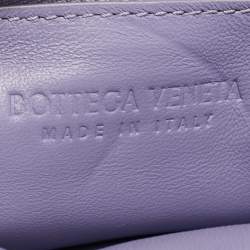 Bottega Veneta Lavender Padded Leather Cassette Shoulder Bag