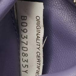 Bottega Veneta Lavender Padded Leather Cassette Shoulder Bag