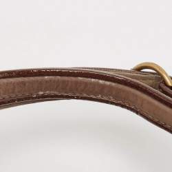 Pre Owned Bottega Veneta Beige Intrecciato Leather Boston Bag