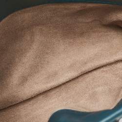  مملوكة مسبقًا Bottega Veneta Dark Green Intrecciato Leather Mini Roma Tote