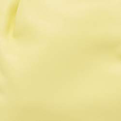 Pre Owned Bottega Veneta Yellow Leather BV Twist Clutch Bag