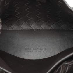 مملوكة مسبقًا Bottega Veneta Brown Intrecciato Leather Small Andiamo Tote