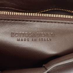 Bottega Veneta Choco Brown Padded Leather Chain Cassette Shoulder Bag