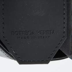 Bottega Veneta Black Leather Cassette Crossbody Bag