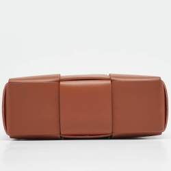 مملوكة مسبقًا Bottega Veneta Brown Intrecciato Leather Candy Arco Tote