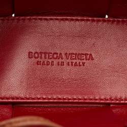 مملوكة مسبقًا Bottega Veneta Brown Intrecciato Leather Candy Arco Tote