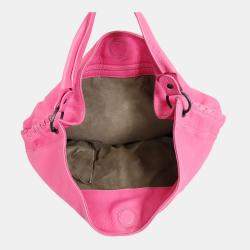 Bottega Veneta Pink Leather Large Hobo Bag