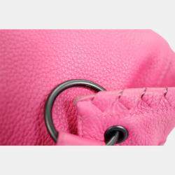 Bottega Veneta Pink Leather Large Hobo Bag