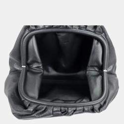 Pre Owned Bottega Veneta Brown Leather The Pouch Bag