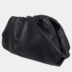 Pre Owned Bottega Veneta Brown Leather The Pouch Bag
