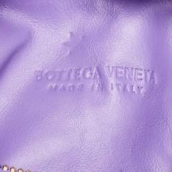 Bottega Veneta Purple Leather Mini Jodie Hobo