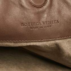 Bottega Veneta Brown Intrecciato Leather Duo Shoulder Bag