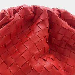 Pre Owned Bottega Veneta Mash Butter Calf Pouch