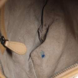 Pre Owned Bottega Veneta Beige Intrecciato Leather Small Hobo