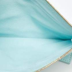 مملوكة مسبقًا Bottega Veneta Light Blue Leather Small Arco Tote