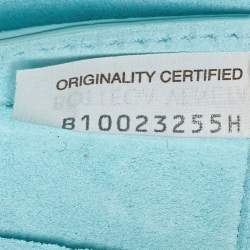 مملوكة مسبقًا Bottega Veneta Light Blue Leather Small Arco Tote