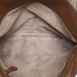 Bottega Veneta Brown/Black Intrecciato Leather and Karung Chain Tote