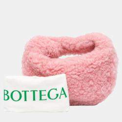 Bottega Veneta Pink Mini Shearling Jodie