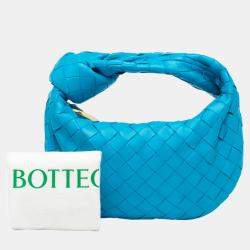 Bottega Veneta Blue Mini Nappa Intrecciato Jodie