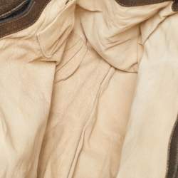 مملوكة مسبقًا Bottega Veneta Metallic Leather Illusion Hobo