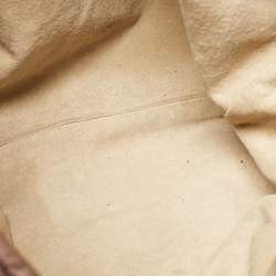 Pre Owned Bottega Veneta Dark Brown Intrecciato Leather Maxi Veneta Hobo