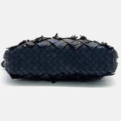 Pre Owned Bottega Veneta Multicolor Leather Bottega Veneta mesh Crossbody bag