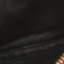 Bottega Veneta Burgundy Intrecciato Leather Zip Card Holder 
