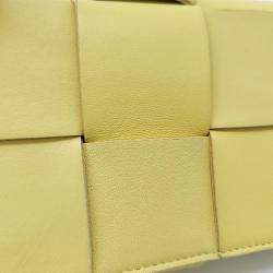 Bottega Veneta Yellow Leather Cassette Belt Bag