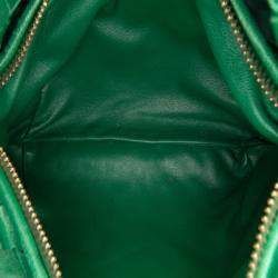 Bottega Veneta Green Mini Nappa Intrecciato Jodie