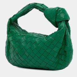 Bottega Veneta Green Mini Nappa Intrecciato Jodie