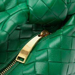 Bottega Veneta Green Mini Nappa Intrecciato Jodie