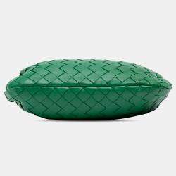 Bottega Veneta Green Mini Nappa Intrecciato Jodie