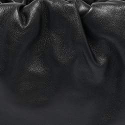 Pre Owned Bottega Veneta Black Leather The Chain Pouch Bag