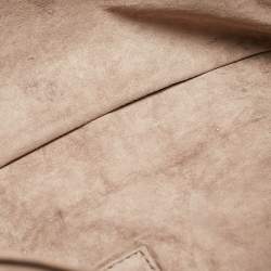 مملوكة مسبقًا Bottega Veneta Dark Brown Intrecciato Leather Nodini Shoulder Bag